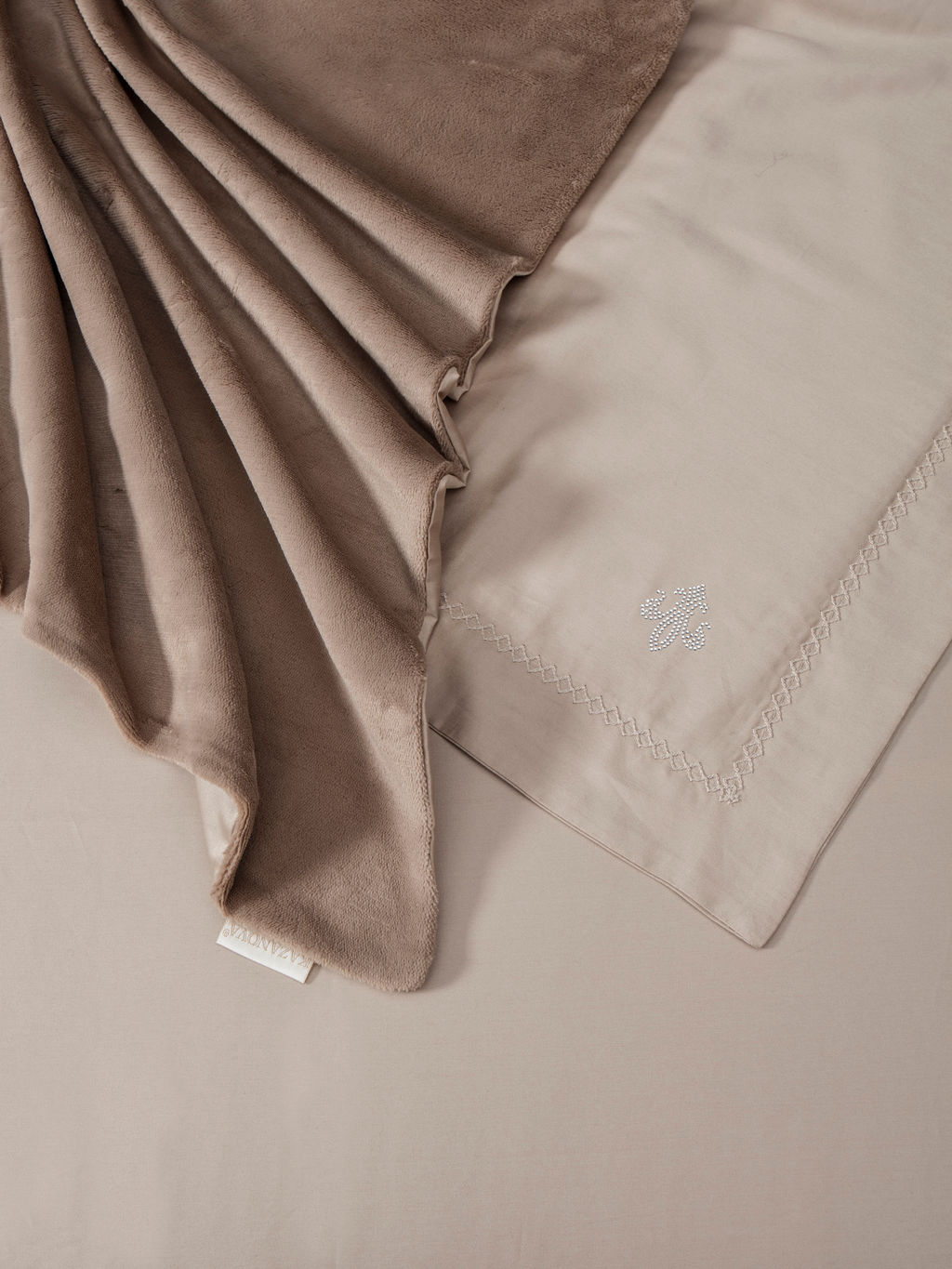 Lindor Fluffy (карамель) Egyptian Cotton комплект