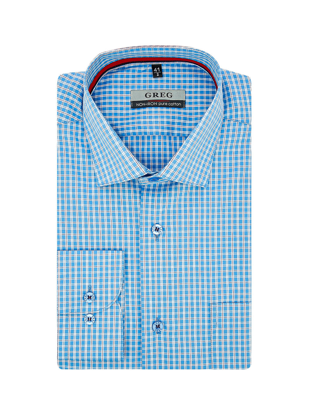 Сорочка мужская длинный рукав GREG 265/111/2572/1p фото 2