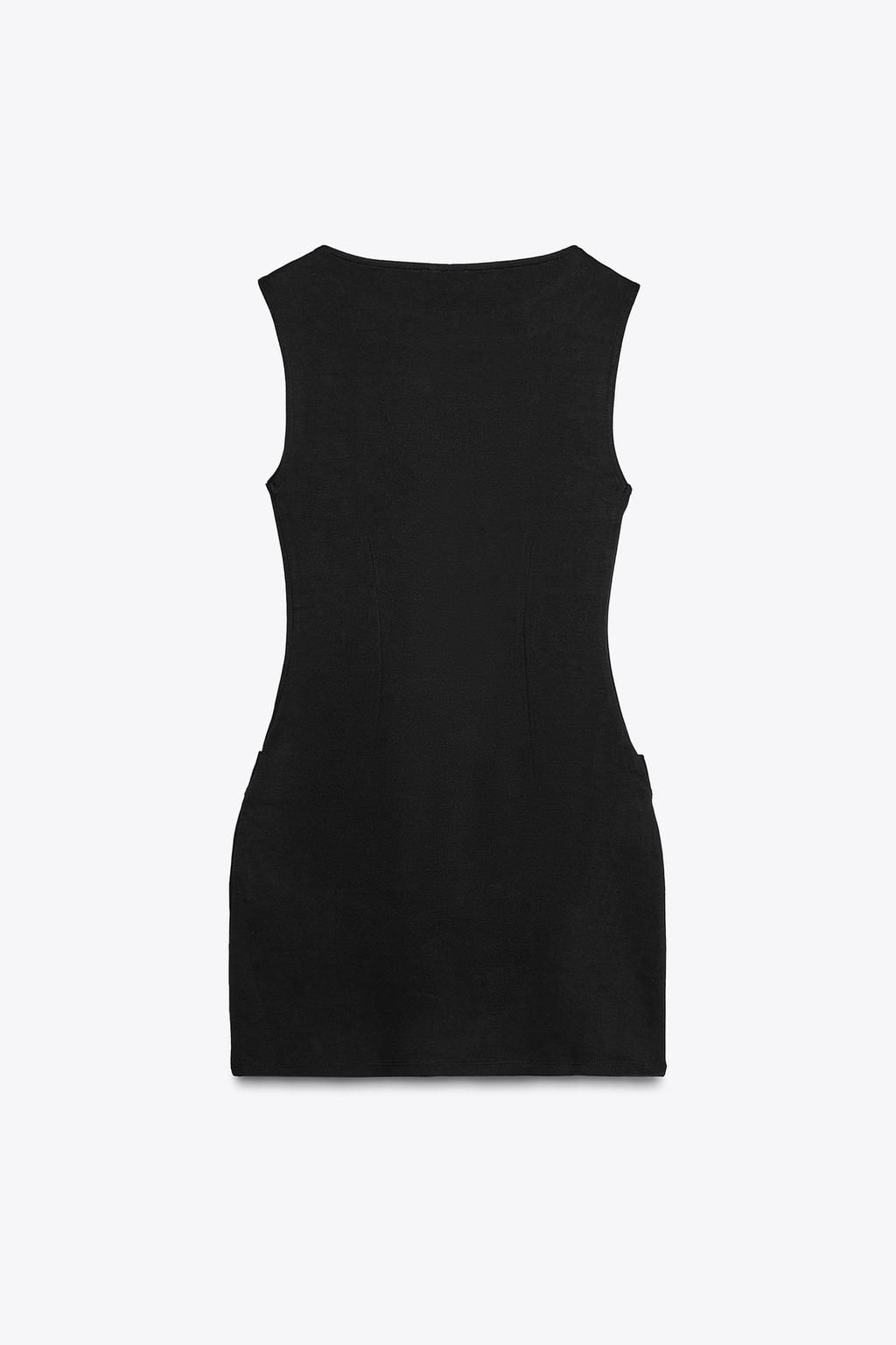 BELTED MINI DRESS - Zara фото 6