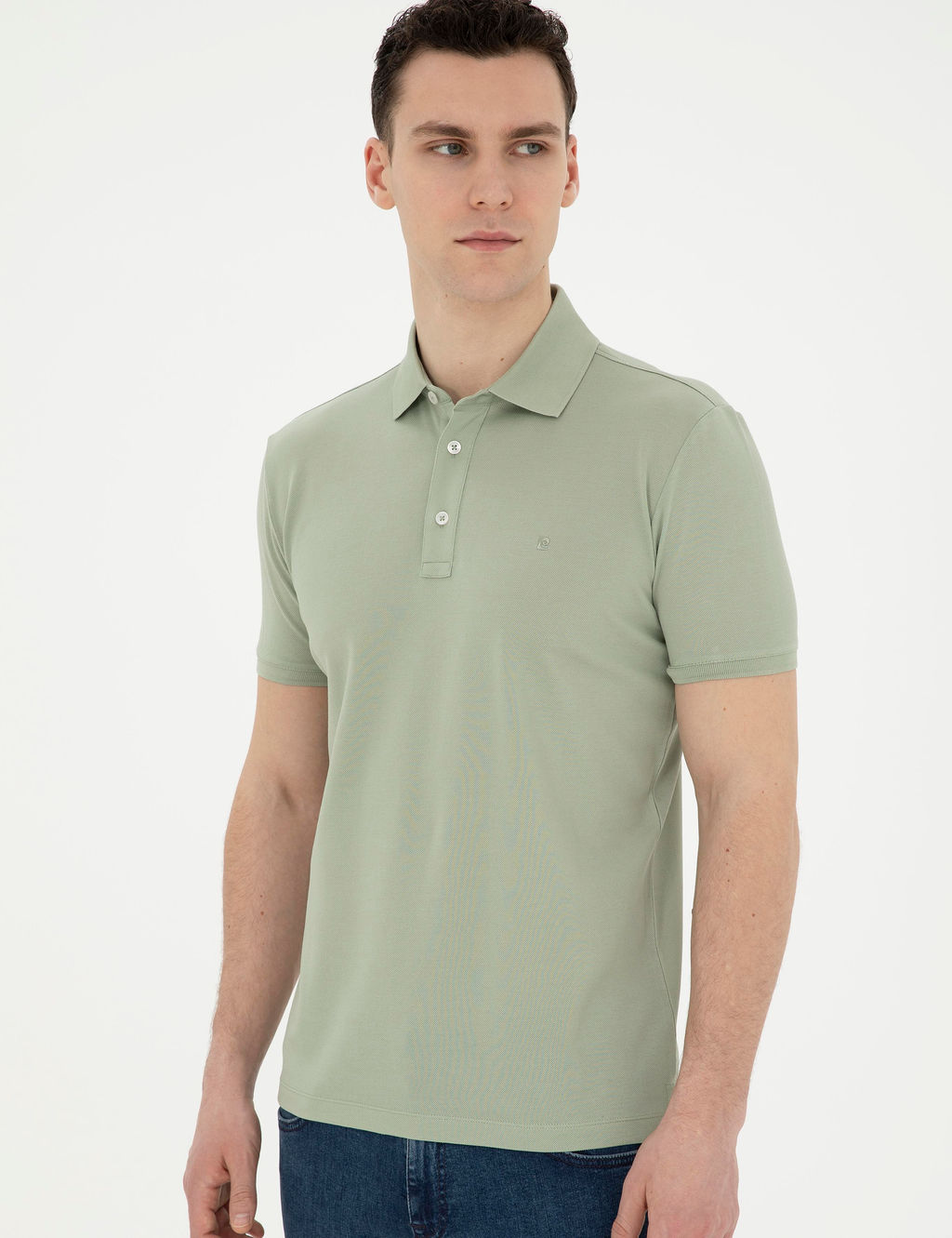 _a_la Ye_ili Slim Fit Merserize Ti__rt - Pierre cardin фото 10