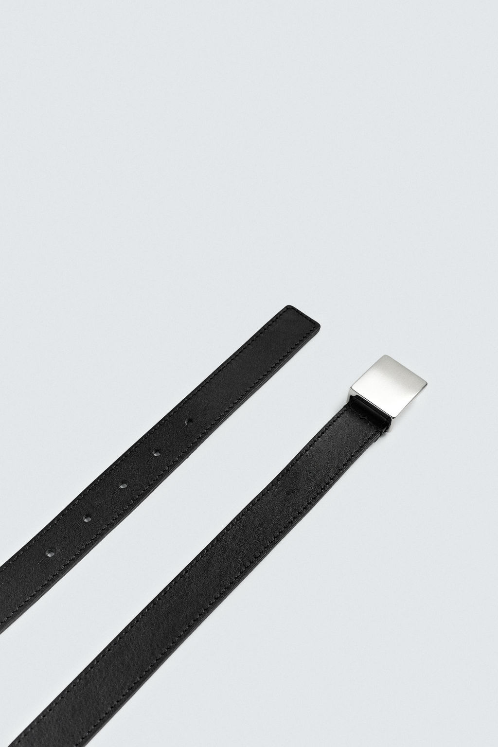 LIMITED EDITION LEATHER BELT WITH PLATE