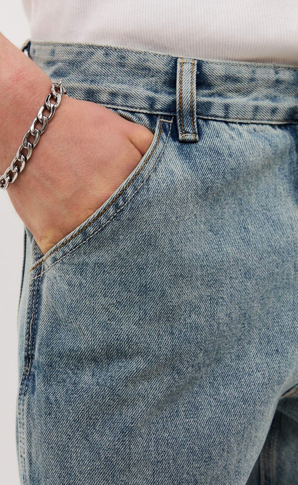 Джинсы F511-0155 l.blue - Fine joyce фото 5