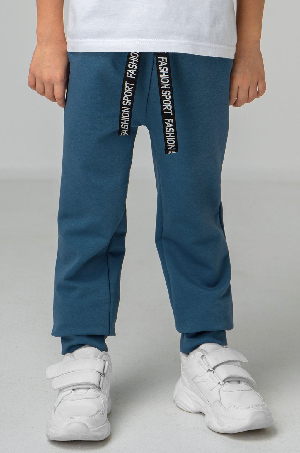 Брюки для мальчика из футера двухнитки Bonito - Happy fox фото 9