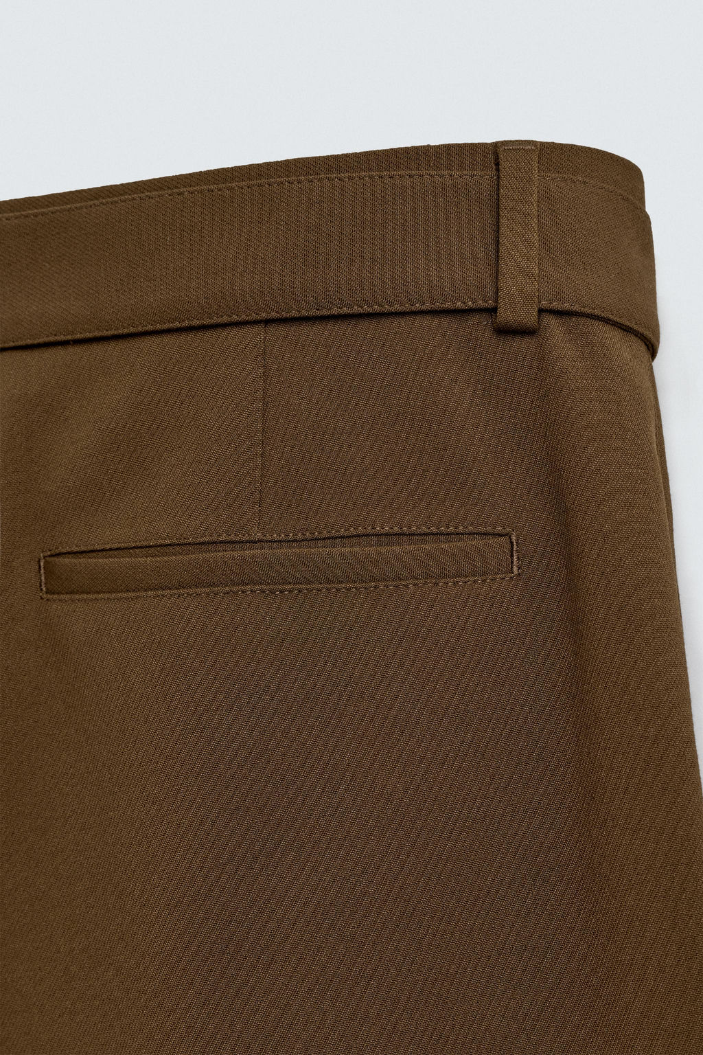 RELAXED FIT TROUSERS WITH BELT - Zara фото 9