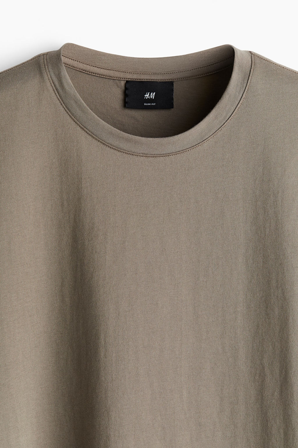 Camiseta en algodon pima Slim Fit - H&m фото 6