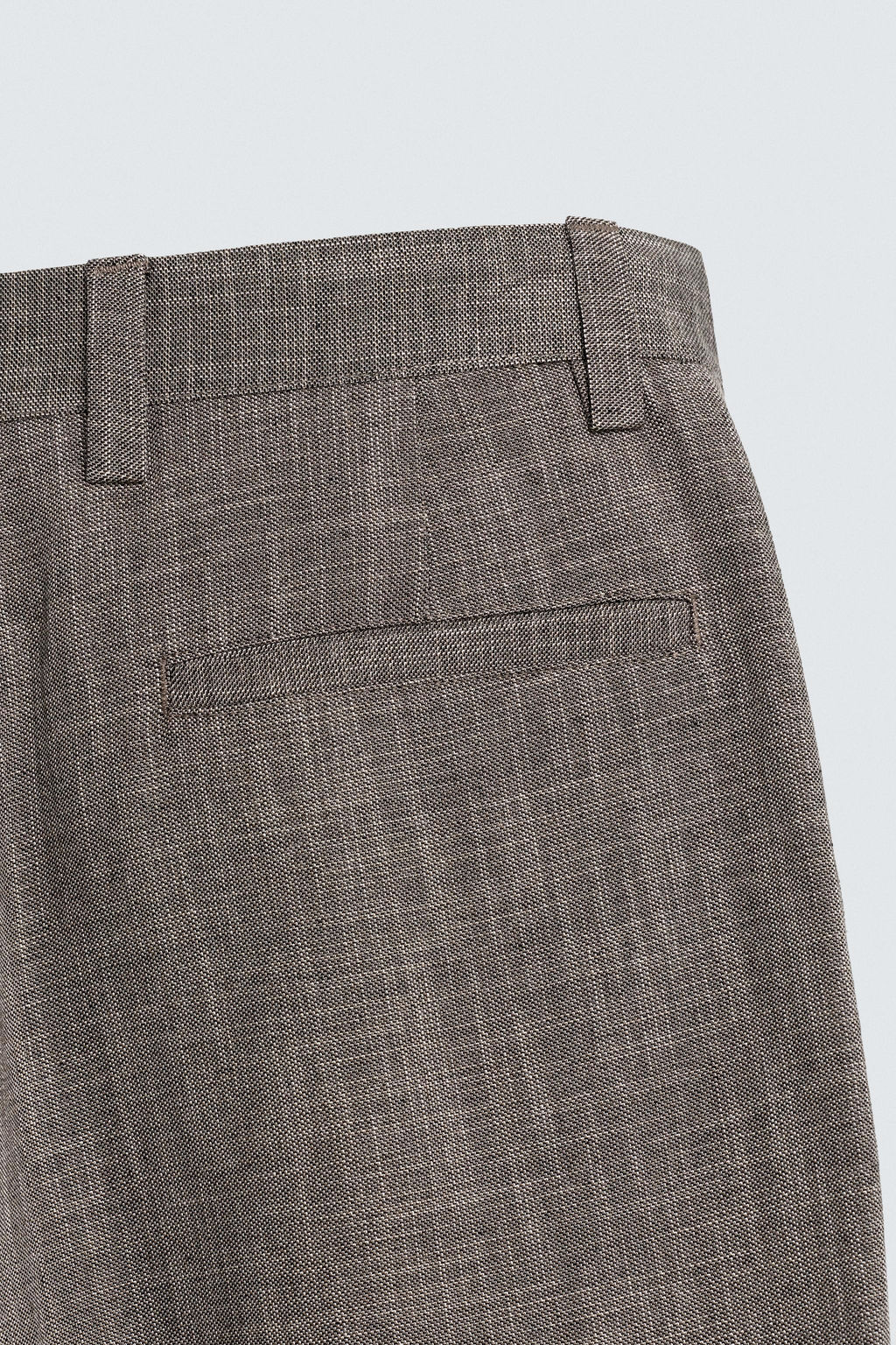TEXTURED SUIT TROUSERS - Zara фото 9