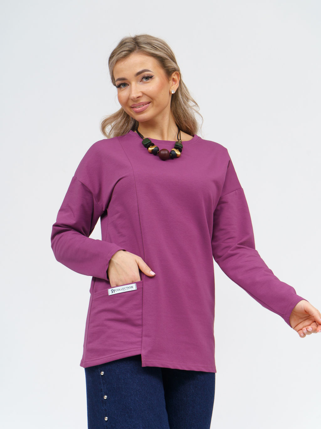 787 Туника "Брусника"