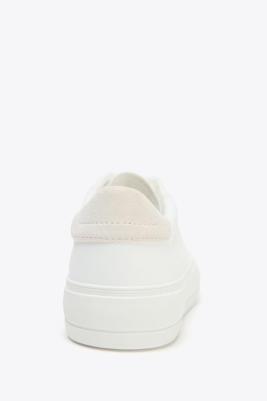 SNEAKERS WITH TOPSTITCH DETAIL - Zara фото 5