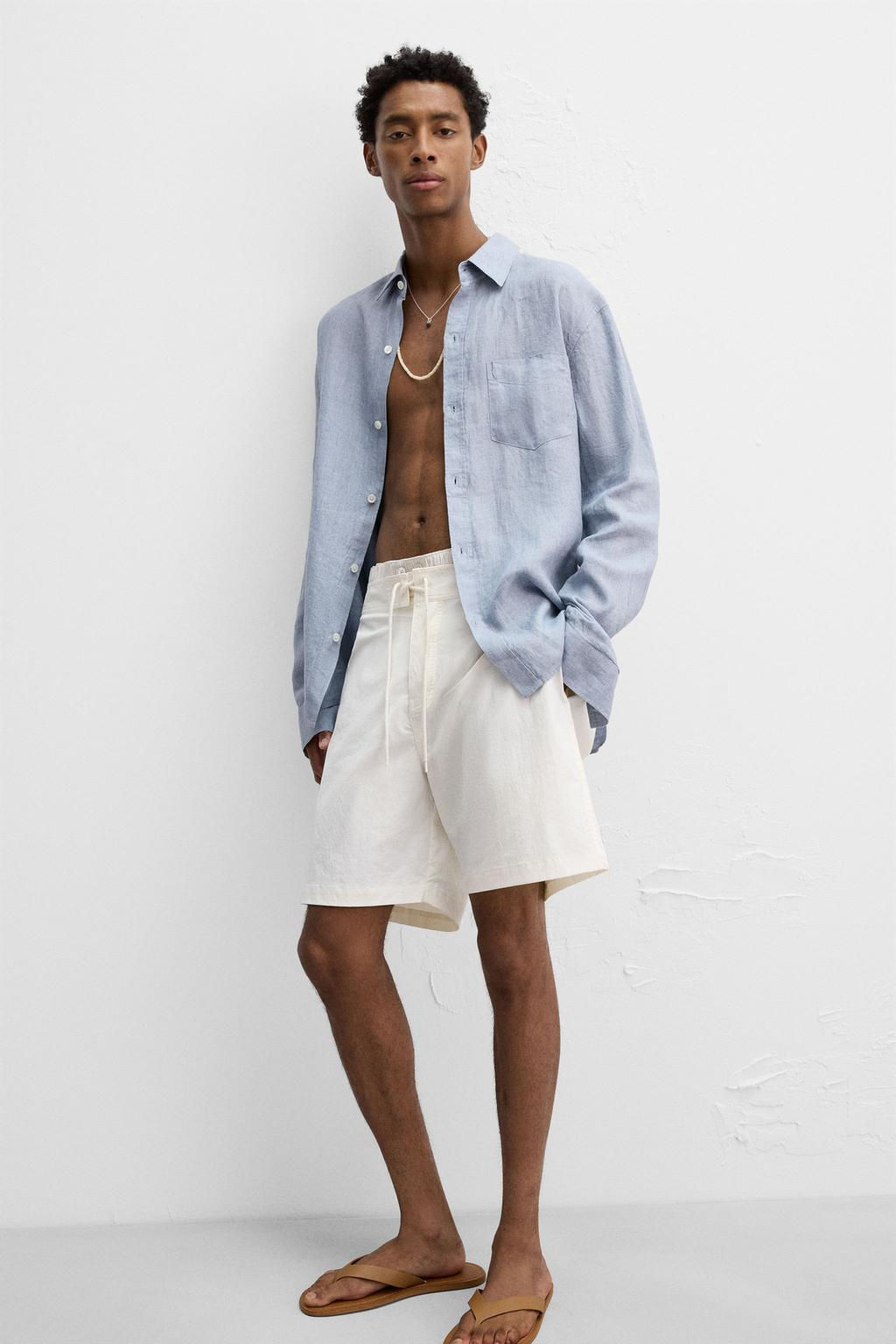 LONG SWIMMING TRUNKS - Zara фото 16