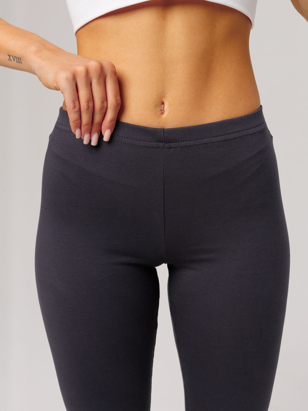 Трикотажные женские бриджи LINGEAMO графит КБ-24 (33)  фото 2