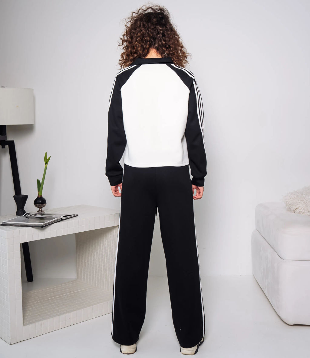 Спортивный костюм тройка #КТ9003 (6), чёрный