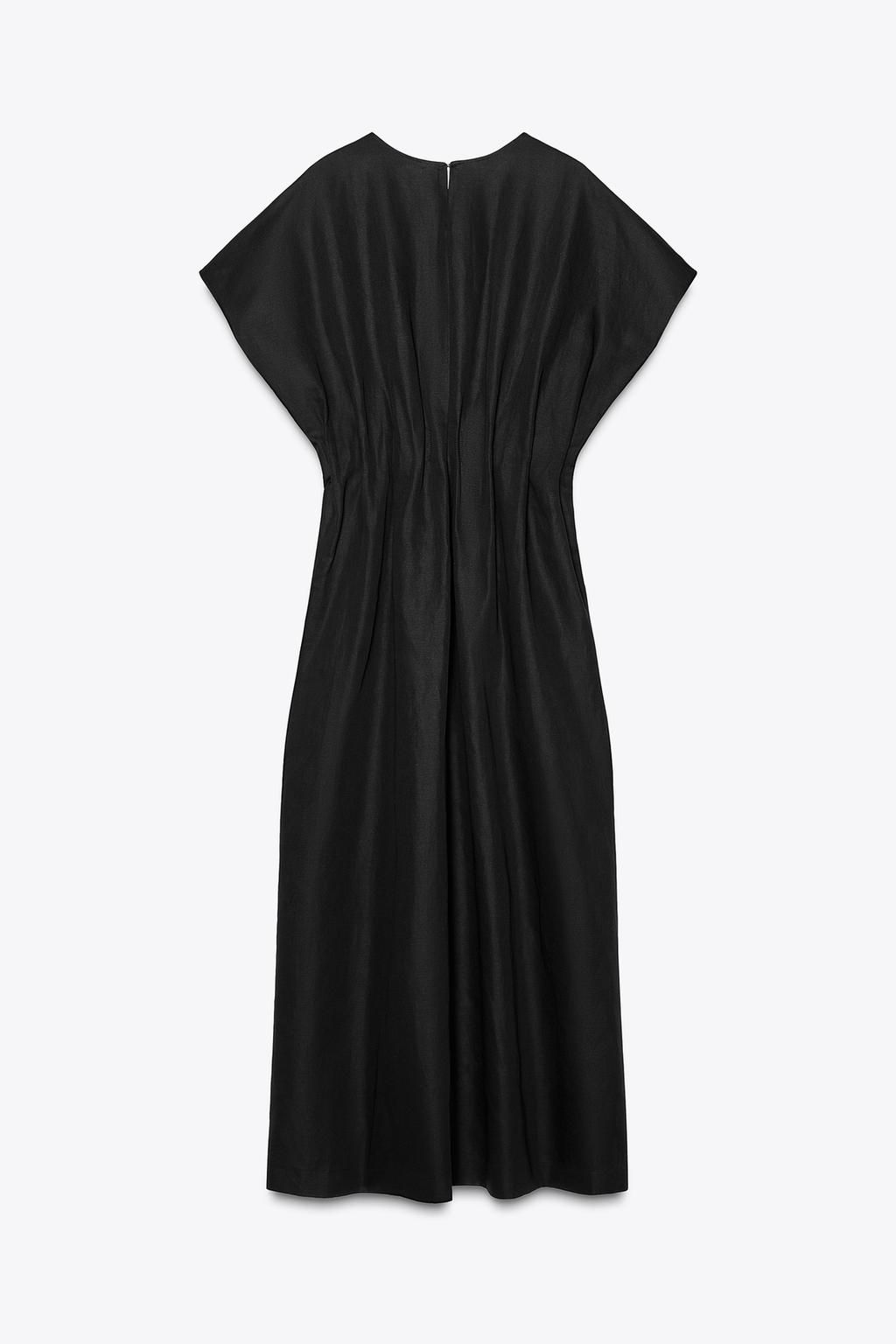 ZW COLLECTION PLEATED MIDI DRESS - Zara фото 8