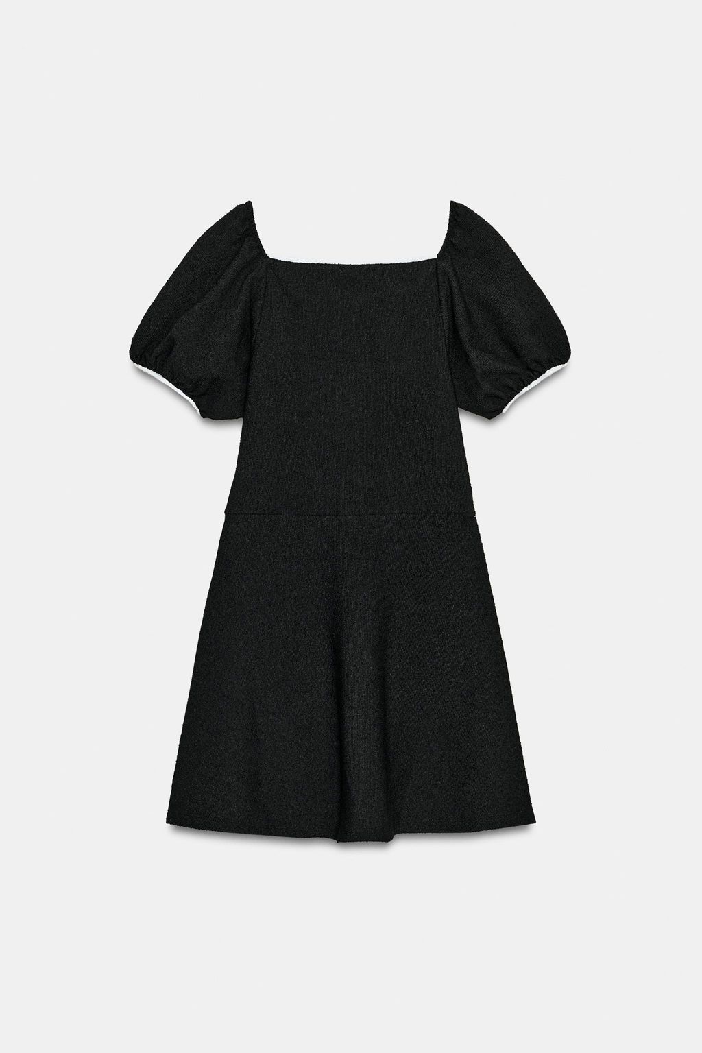 CONTRAST BOUCL_ DRESS - Zara фото 8