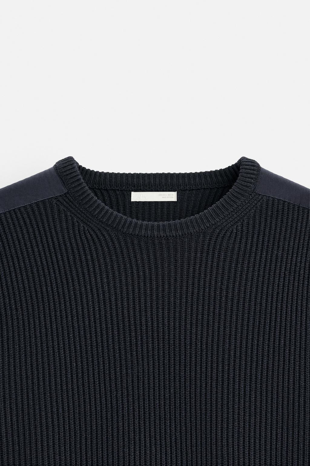 SWEATER WITH MATCHING PATCHES - Zara фото 7