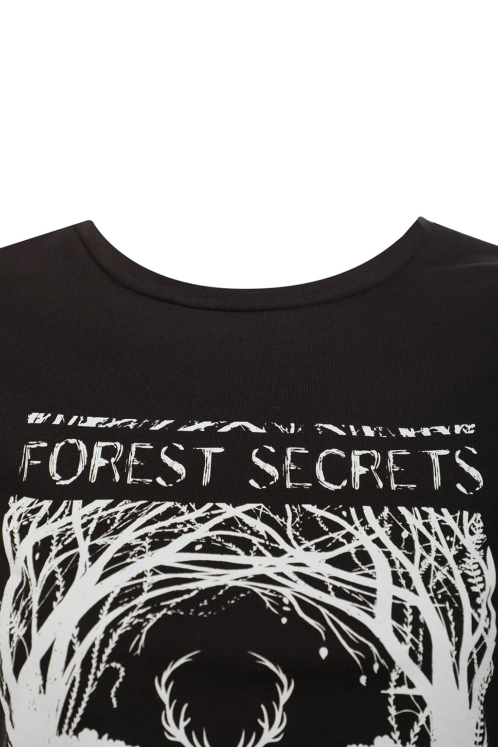 Siyah %100 Organik Pamuk Bask?l? Basic Orme T-Shirt - Trendyolmilla фото 8