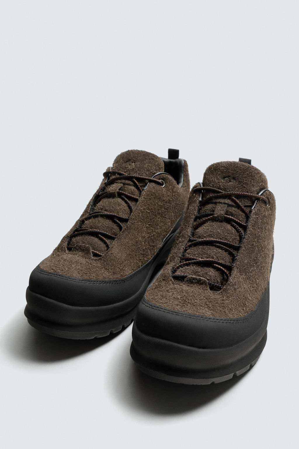 ZAPATILLA PIEL TREK / Marr?n - Zara фото 5