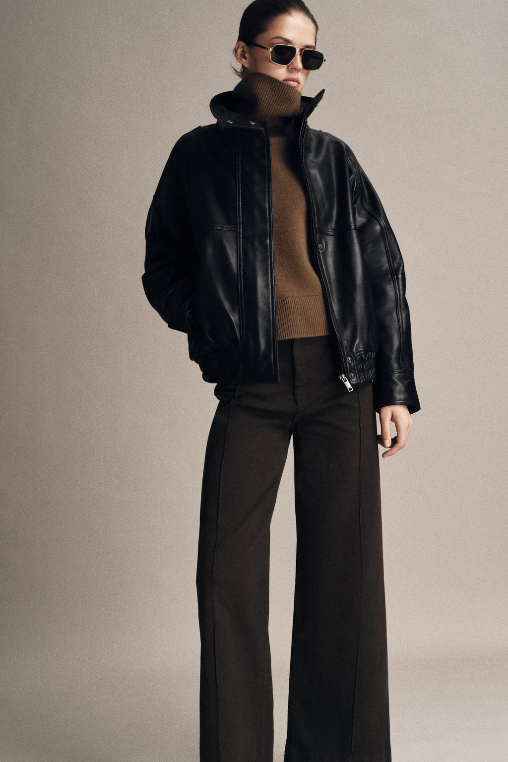 95% WOOL HIGH NECK JUMPER - Zara фото 12