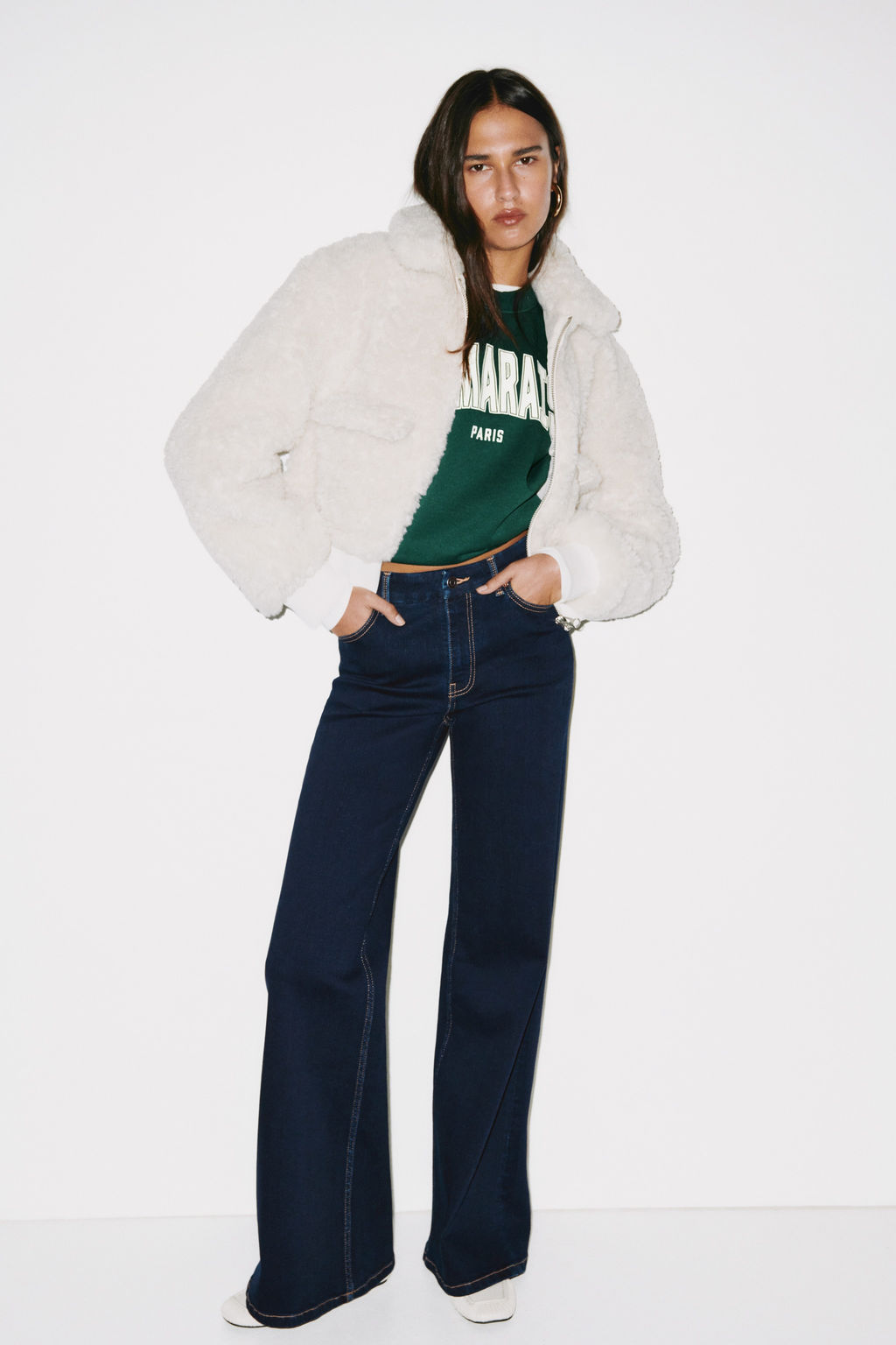 Wide High Jeans - H&m фото 5
