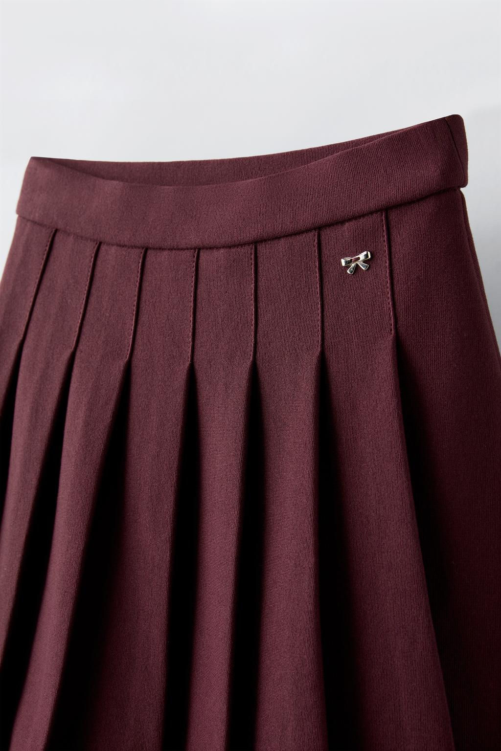 BOX PLEAT SKIRT - Zara фото 10