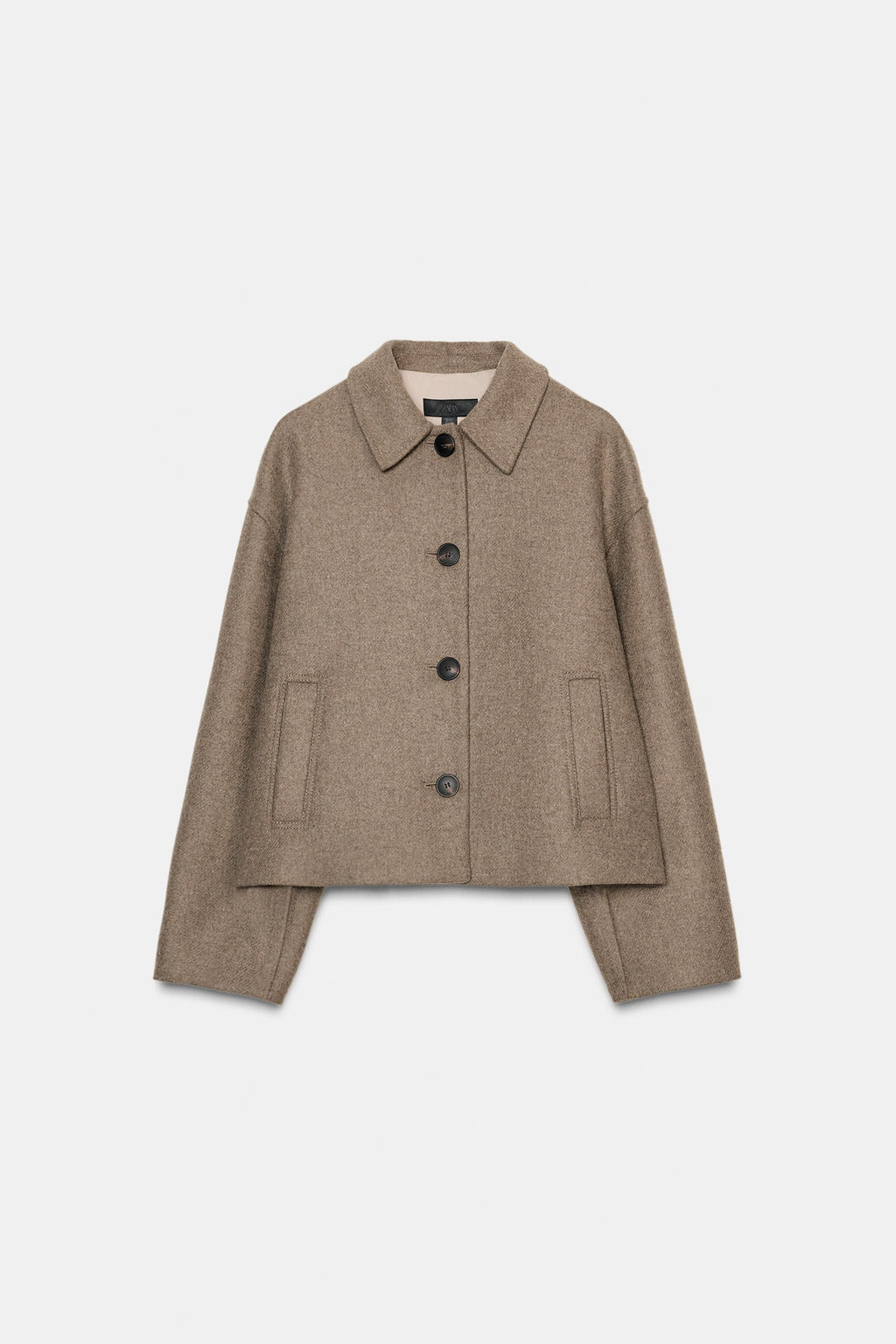 SHORT WOOL COAT - Zara фото 8