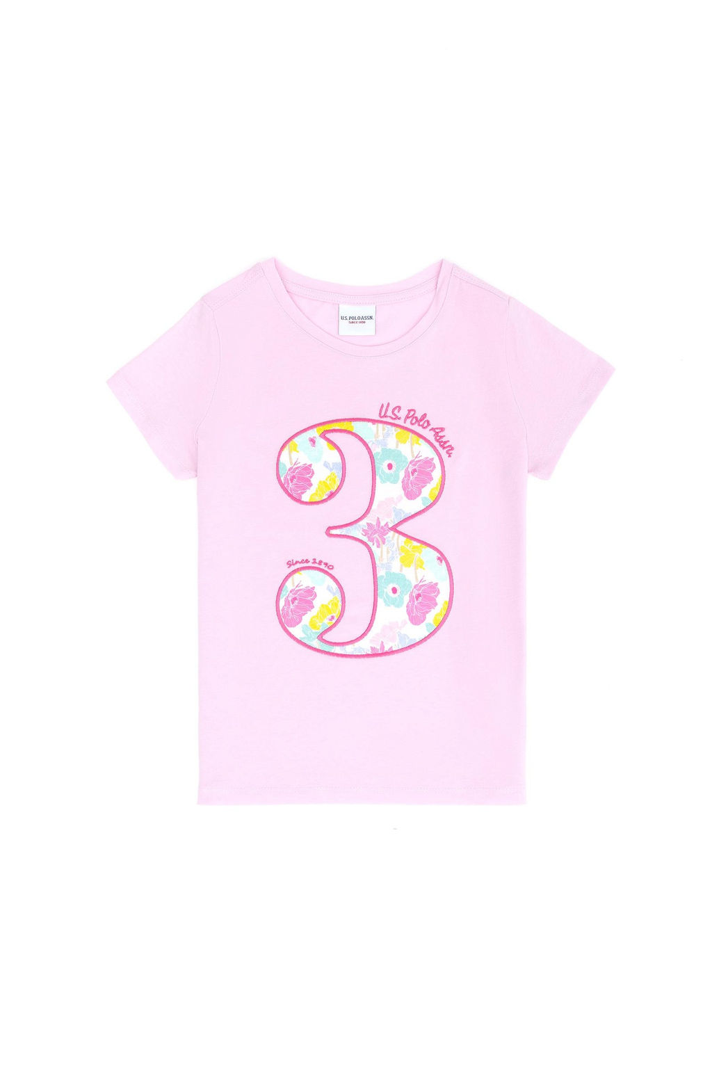 Футболка с круглым вырезом Магнолия для девочек Неожиданная скидка в корзине - U.s. polo assn фото 2