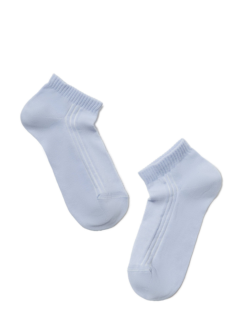 Цена за 2 пары. Носки Короткие CONTE Короткие хлопковые носки CLASSIC бледно-фиолетовый - Conte elegant фото 2