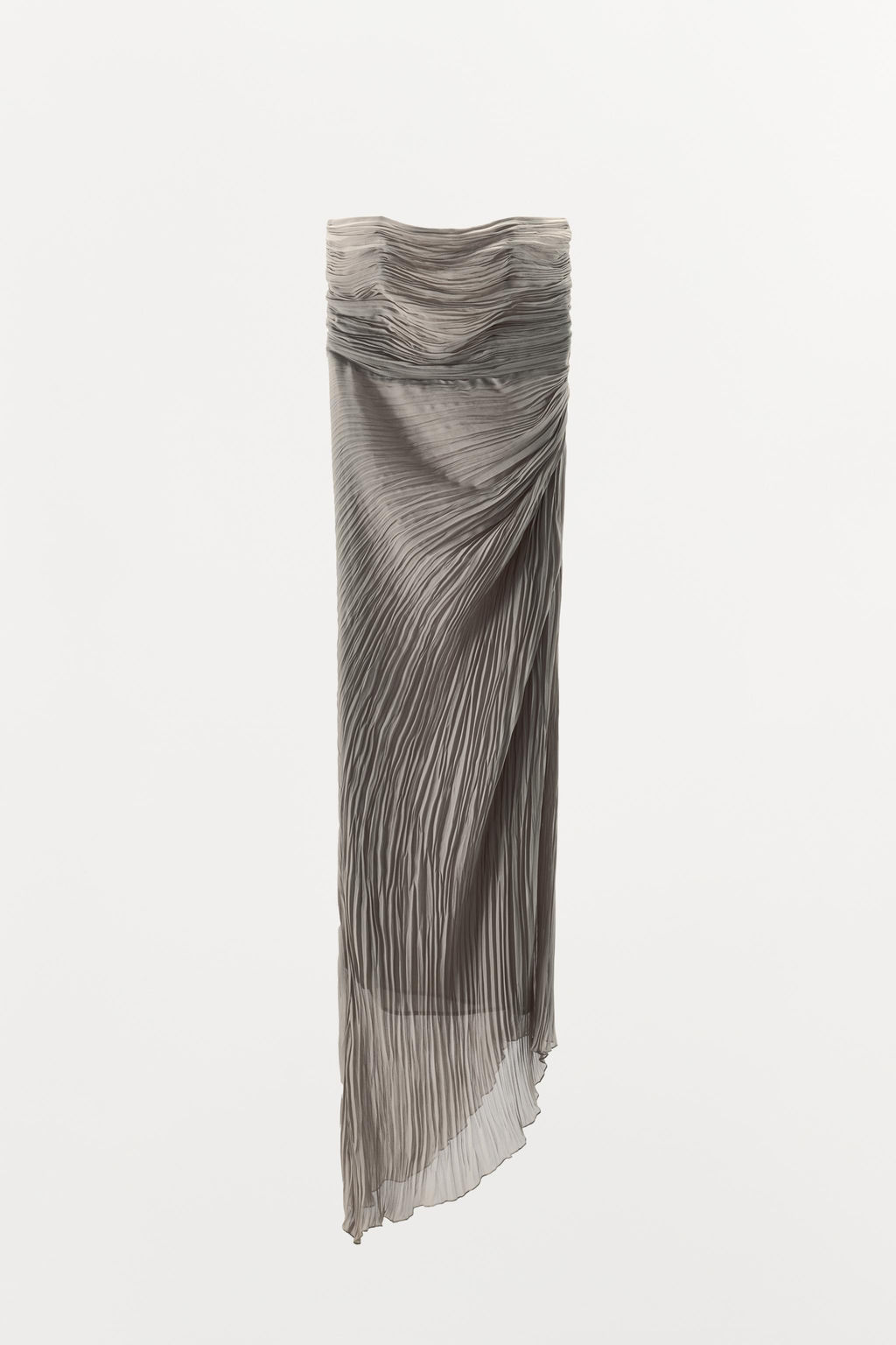 PLEATED BUSTIER DRESS - Zara фото 6