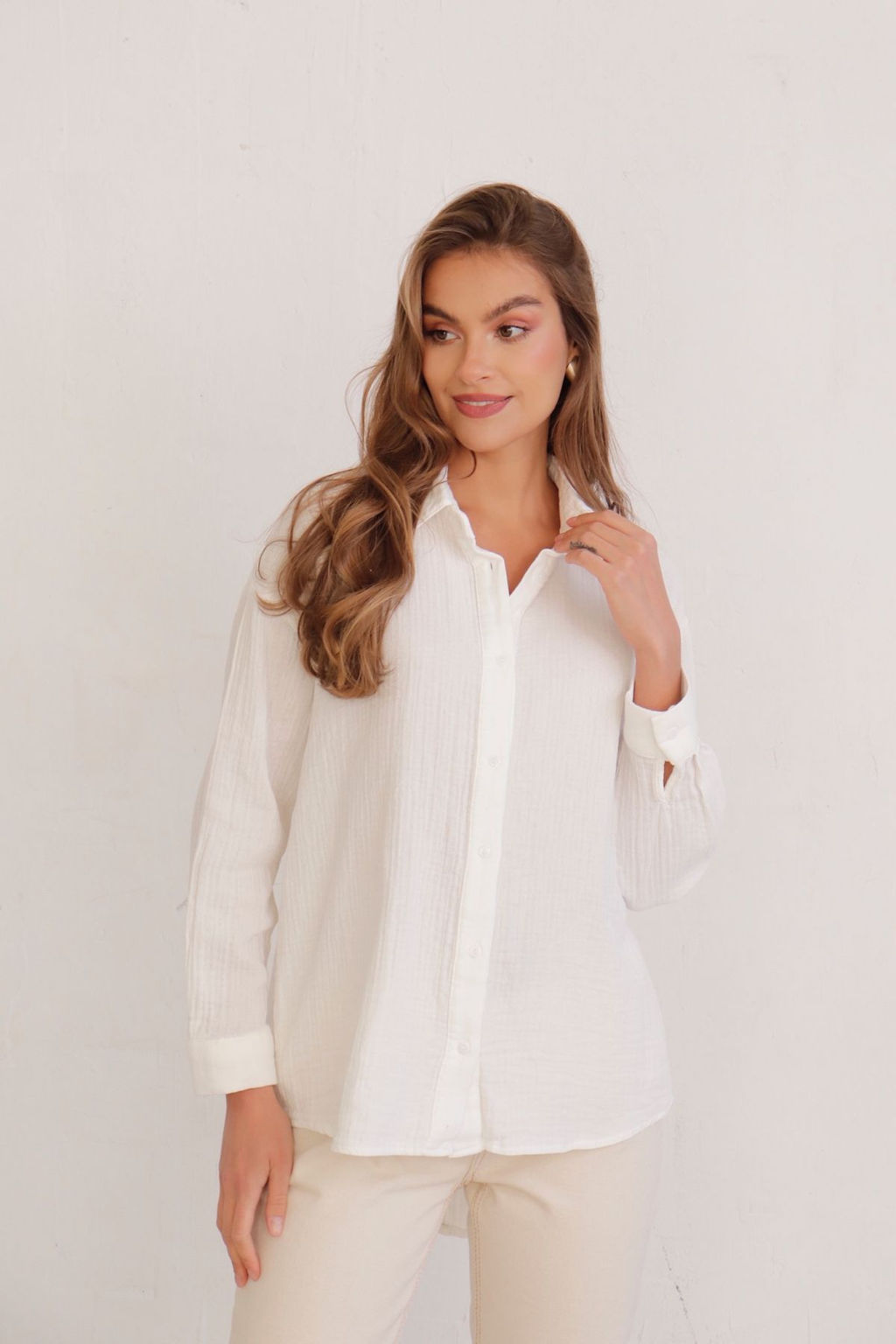 11212 Рубашка из хлопка - Martichelli фото 13