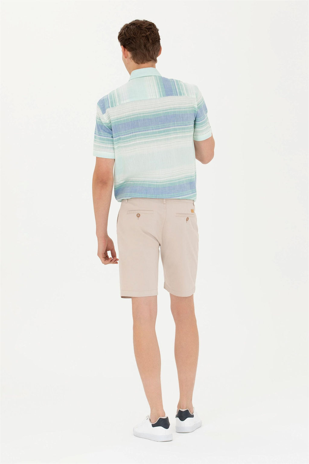 Мужские шорты из каменной ткани - U.s. polo assn фото 4