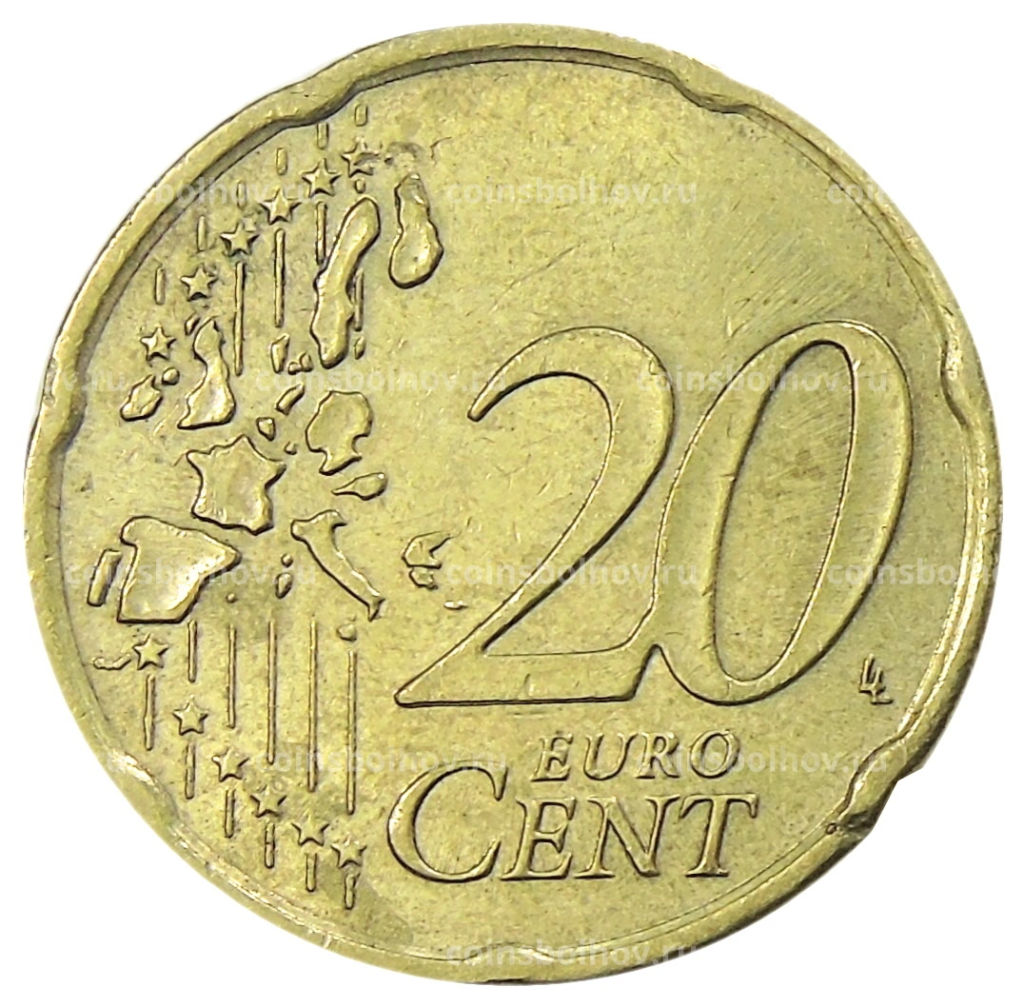20 евроцентов 2002 года G Германия