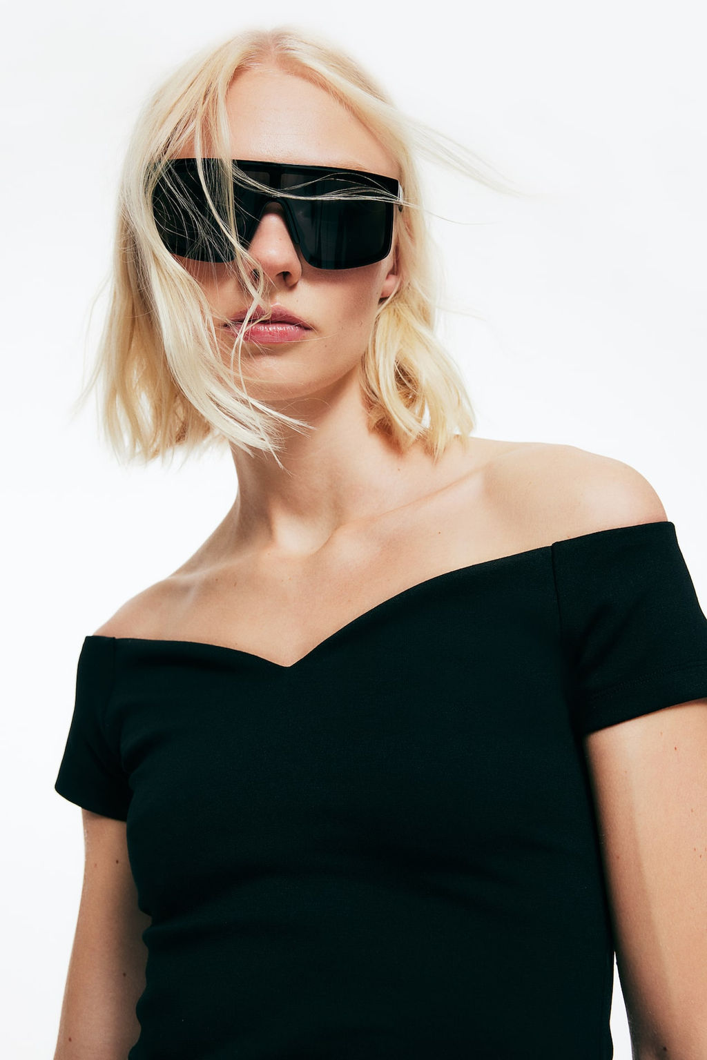 Top off-the-shoulder corto - H&m фото 2