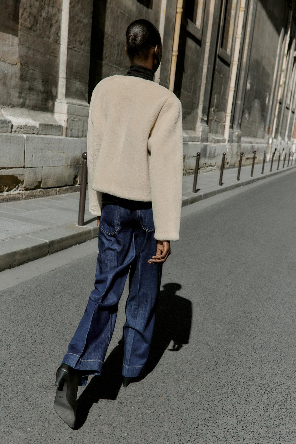 DOUBLE-FACED JACKET WITH TOGGLES - Zara фото 13