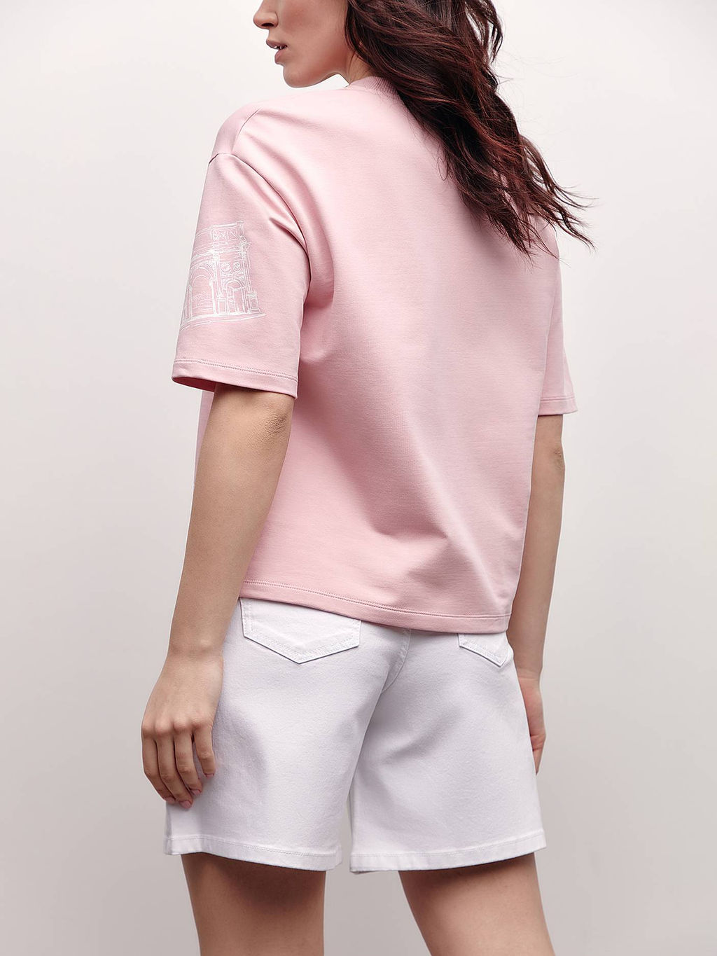 CONTE Футболка из футера Designed for emotions LD 1634 romantic pink