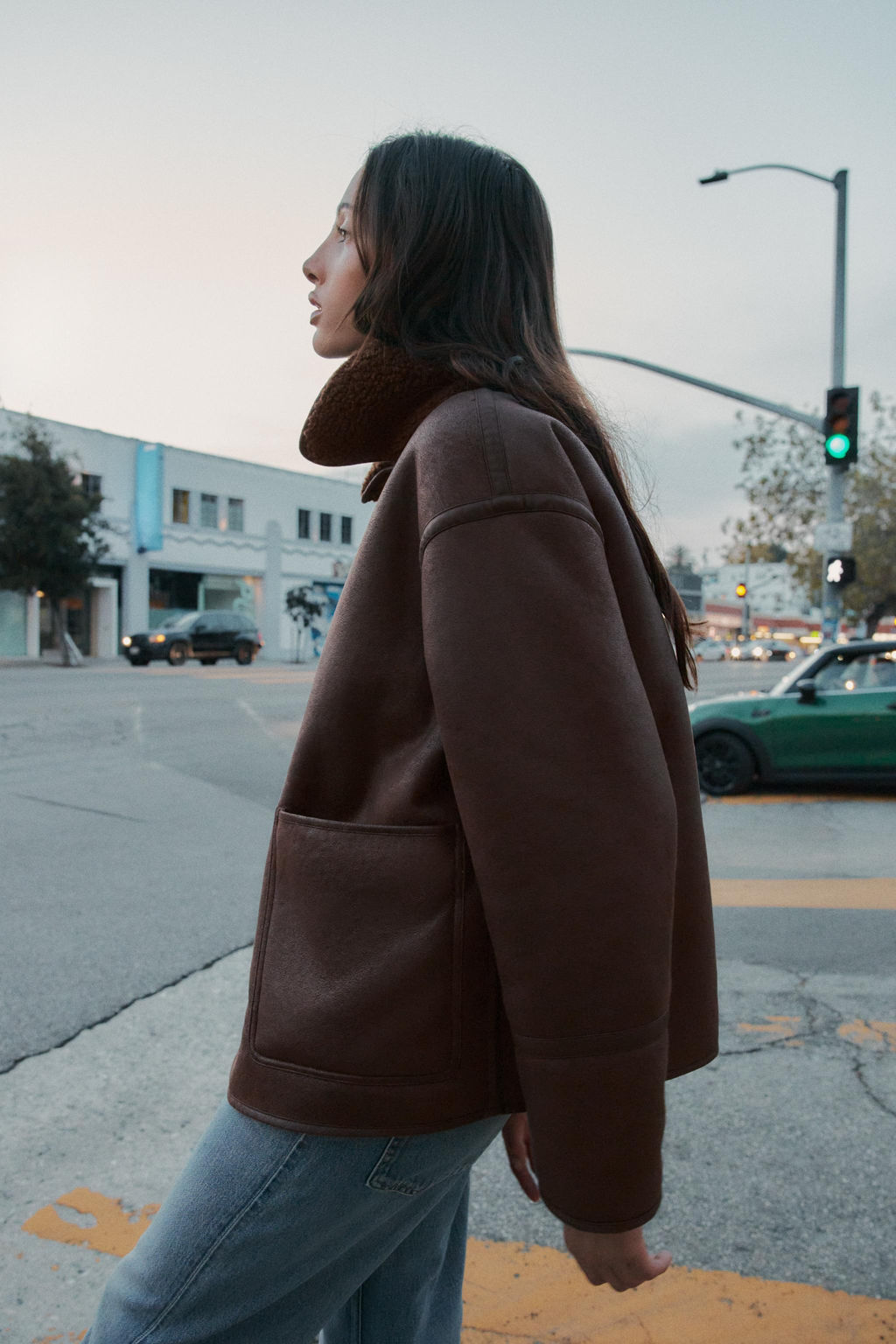 REVERSIBLE DOUBLE-FACED COAT - Zara фото 17