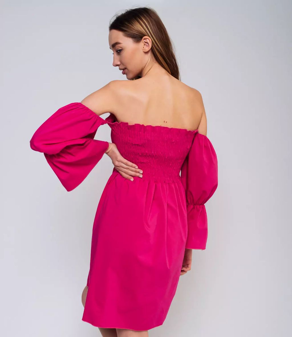 Платье #ОБШ1769, фуксия