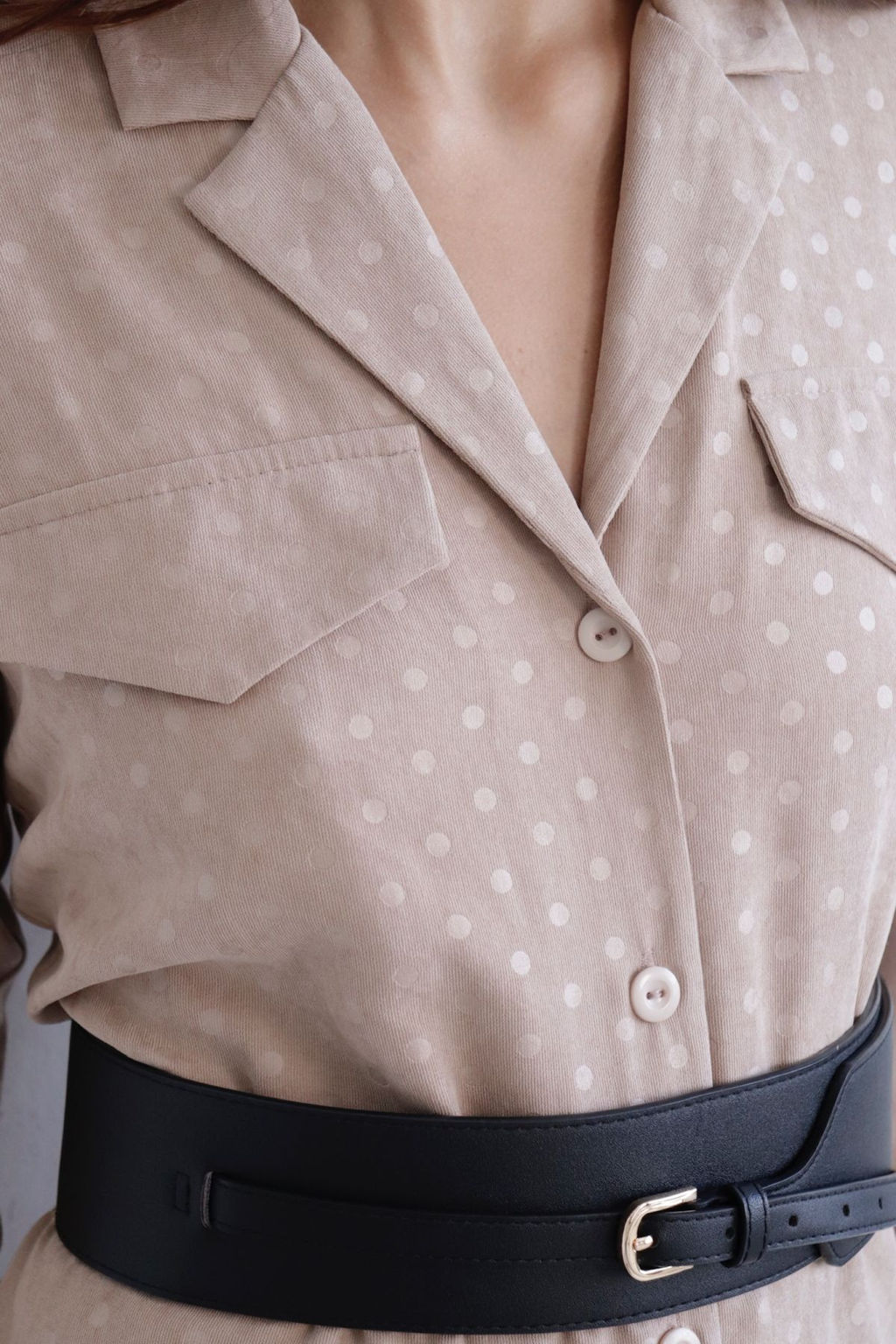 Платье-рубашка с английским воротником - Martichelli фото 282