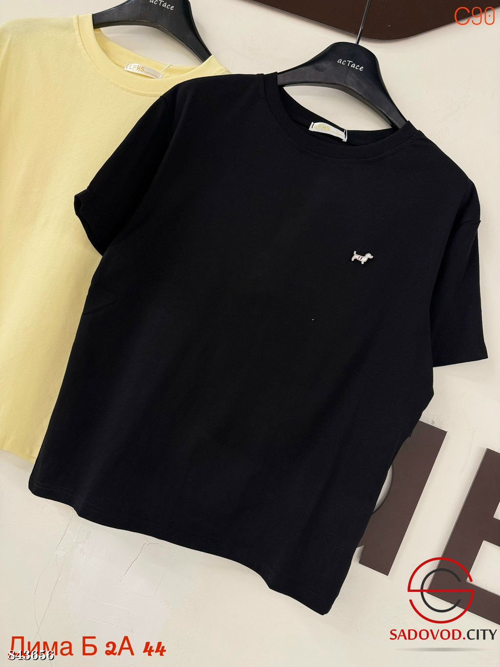 Футболка женская из хлопка