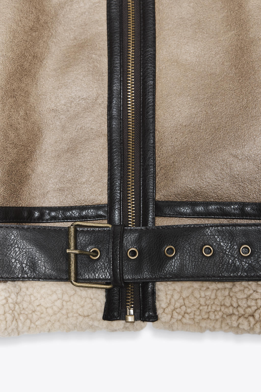 DOUBLE-FACED SHORT JACKET - Zara фото 10