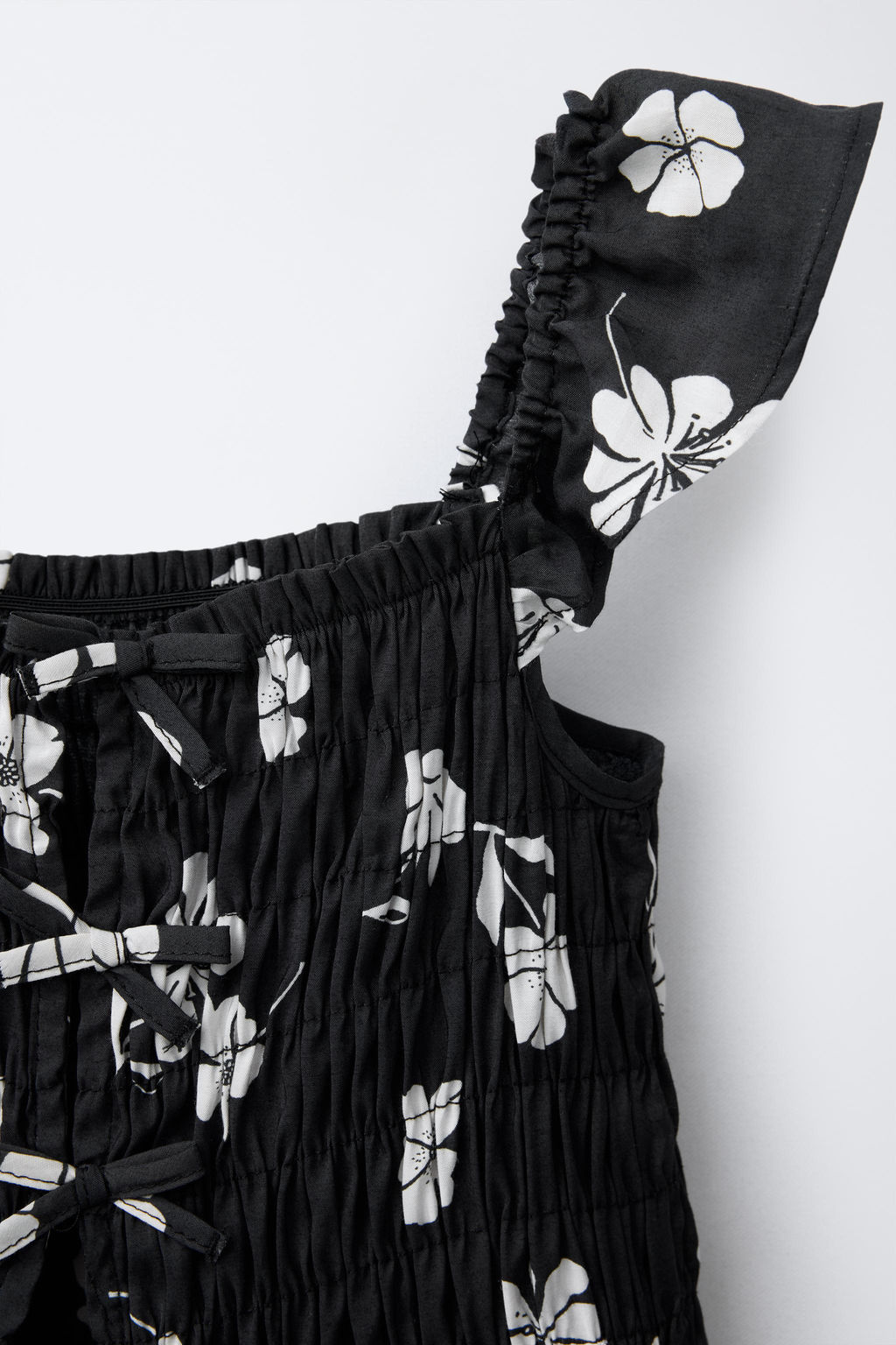 FLORAL SHORT PLAYSUIT - Zara фото 3