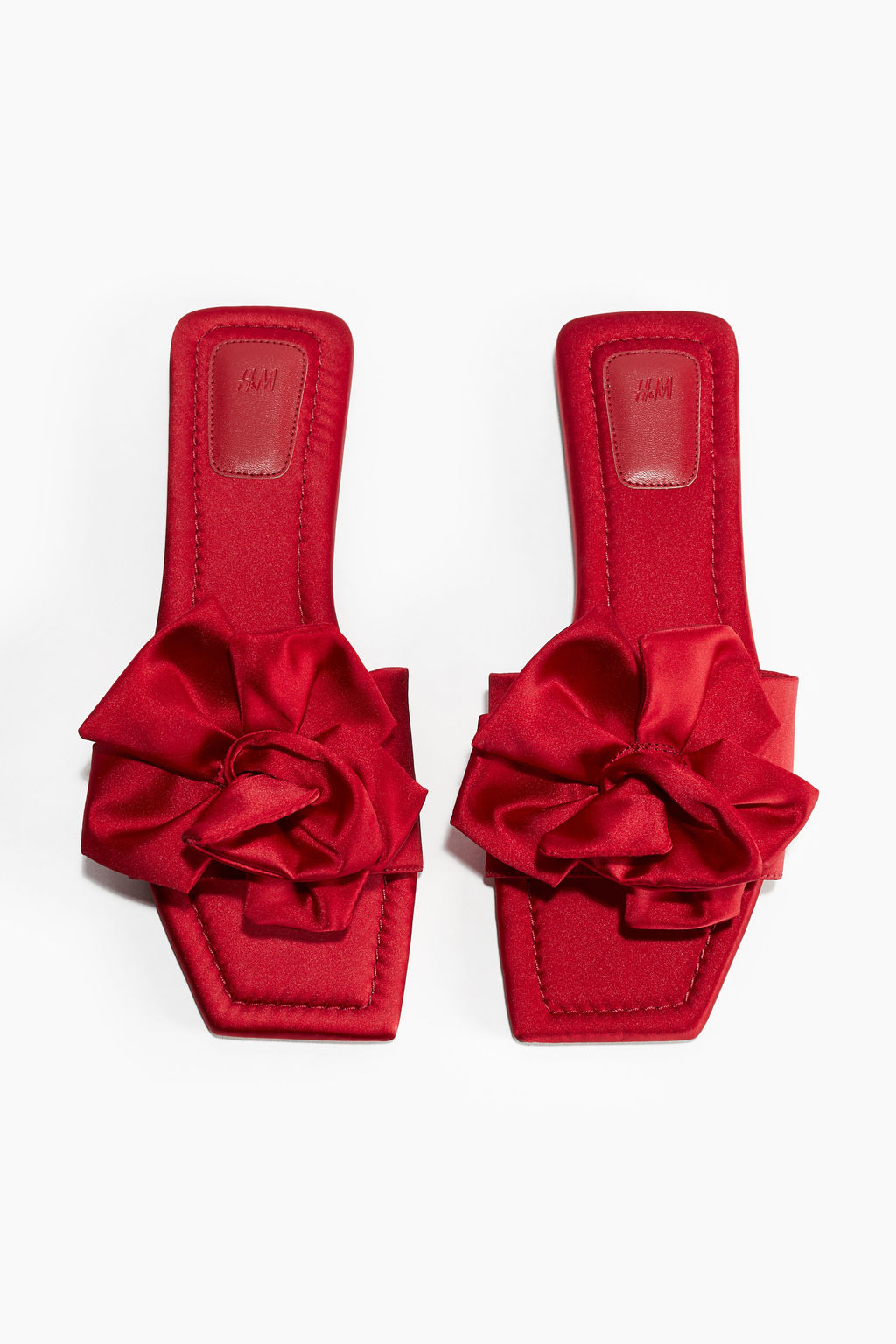 Sandalias con aplicaci?n de sat?n - H&m фото 2