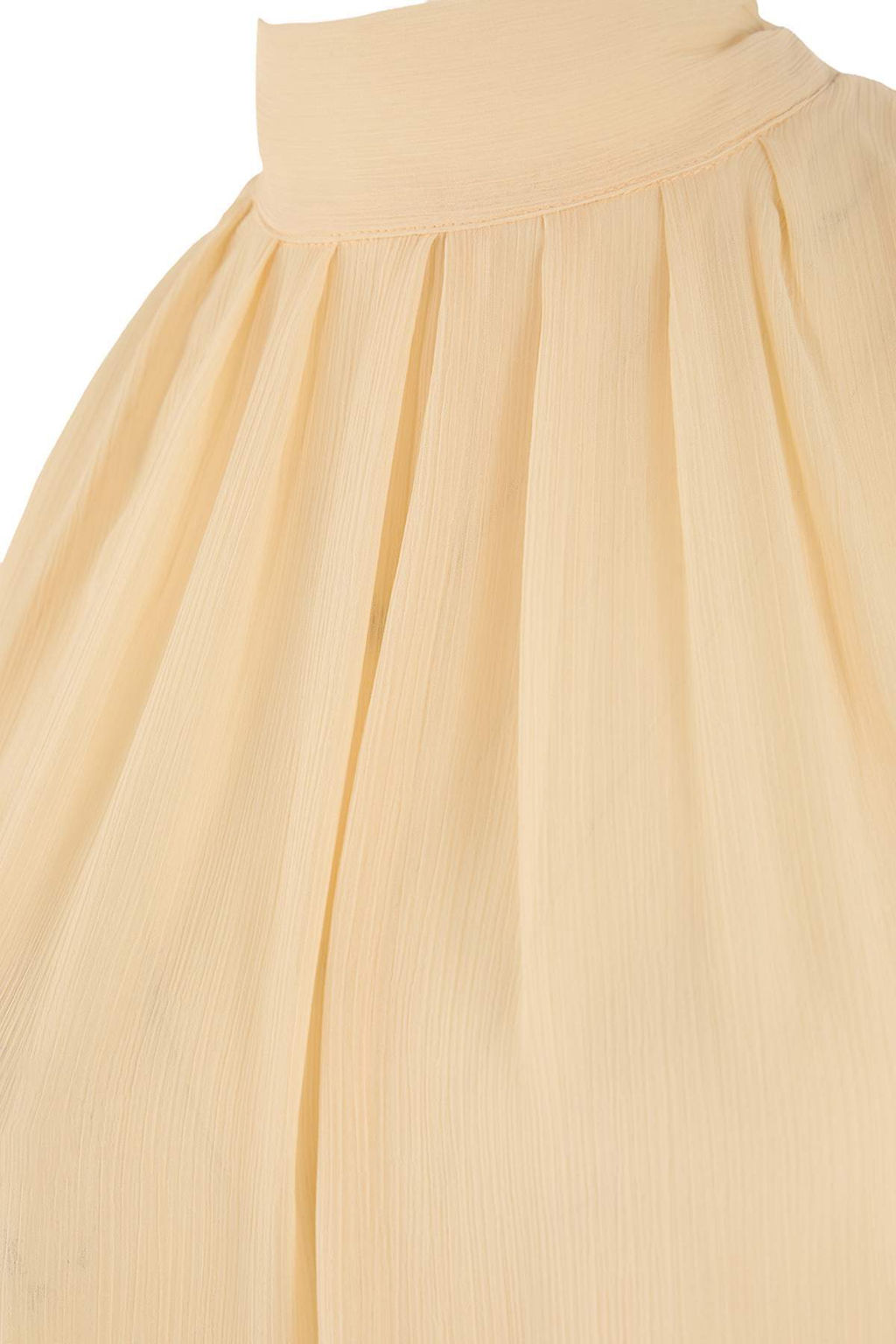 Limited Edition Pudra Yakas? Baglama Detayl? Ucus Ucus Astarl? Sifon Dokuma Bluz TWOSS26BZ00328