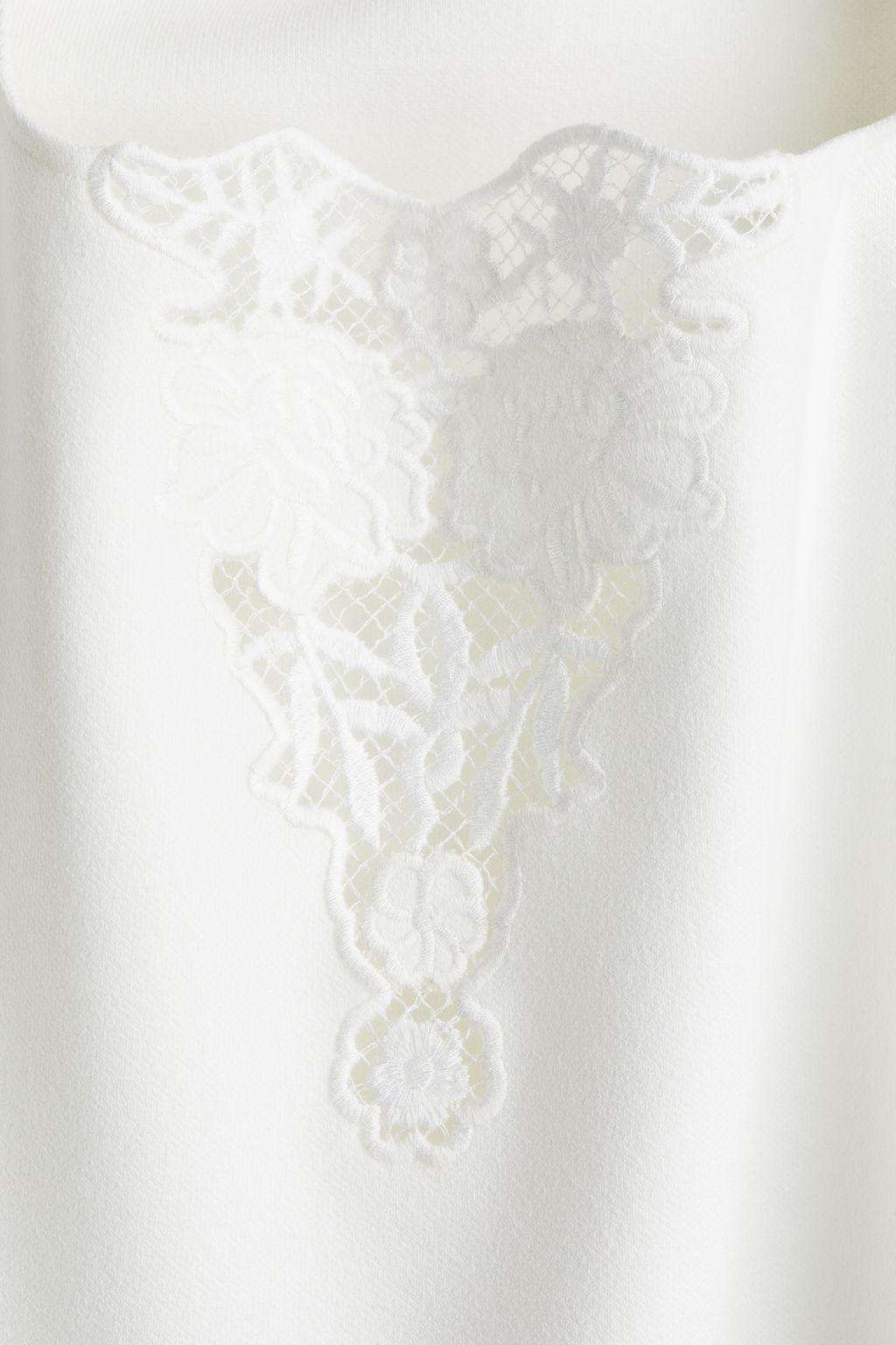 Top escotado con bordado ingl?s - H&m фото 2