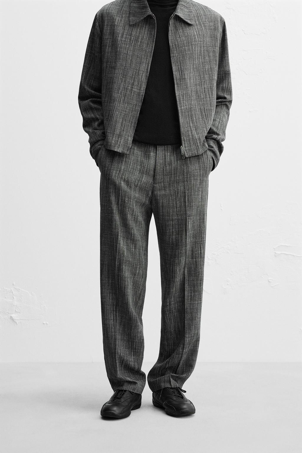 TEXTURED TROUSERS LIMITED EDITION - Zara фото 2