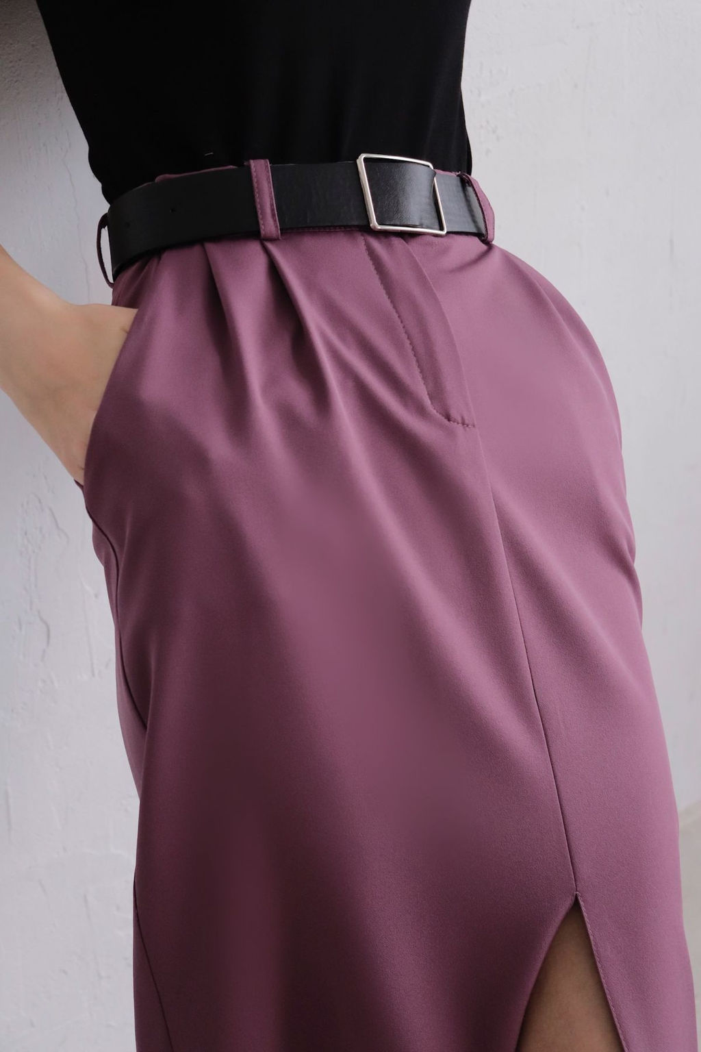 11586 Юбка миди-макси в цвете орхидея - Martichelli фото 6
