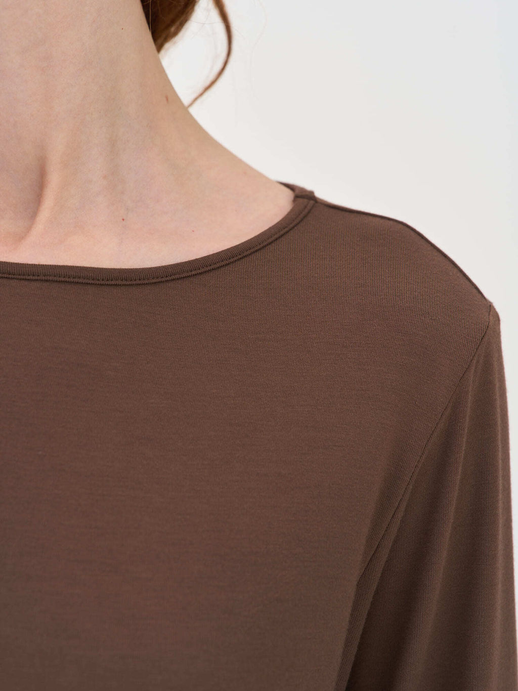 Лонгслив домашний "Шоколад" женский