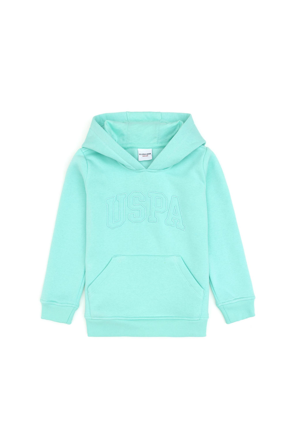 K_z _ocuk Mint Kap__onlu _ardonlu Basic Sweatshirt Sepette S_rpriz _ndirim