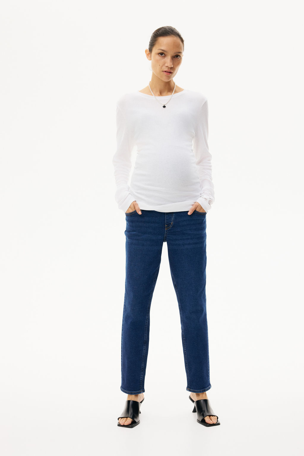 MAMA Slim Ankle Jeans - H&m фото 4