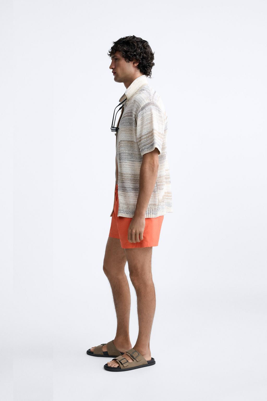 BASIC REGULAR FIT DENIZ SORTU - Zara фото 24