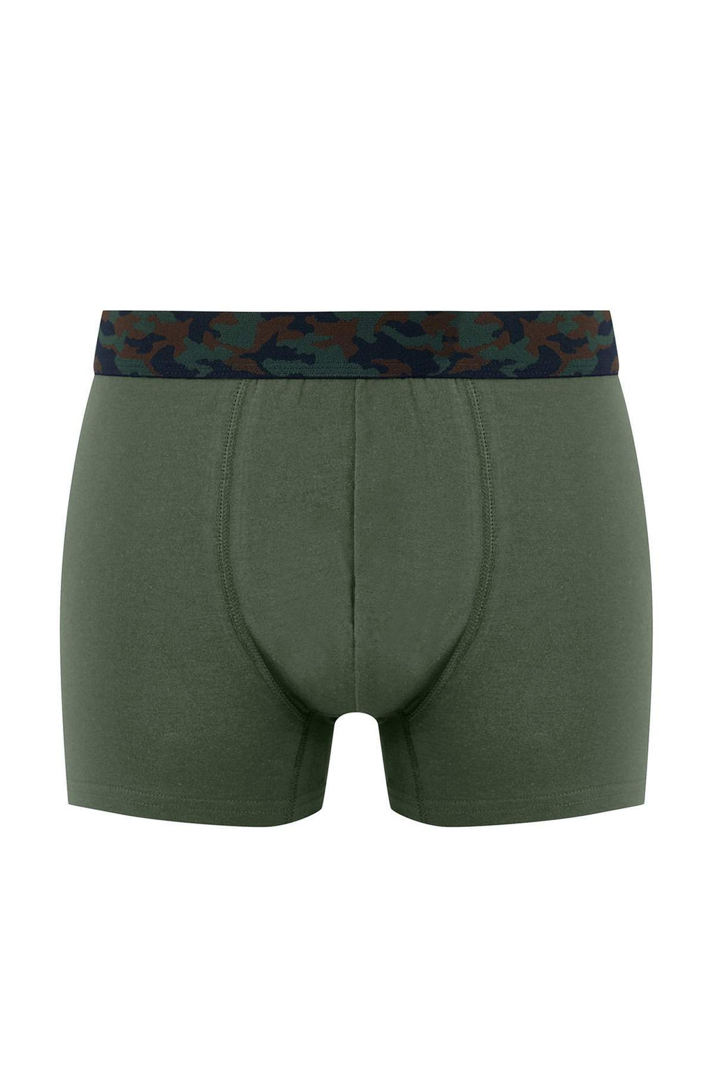 Lacivert Gentlemen Desen Lastikli 4lu Paket Pamuklu Elastanl? Boxer TMNAW26BX00001 - Trendyolmilla фото 11