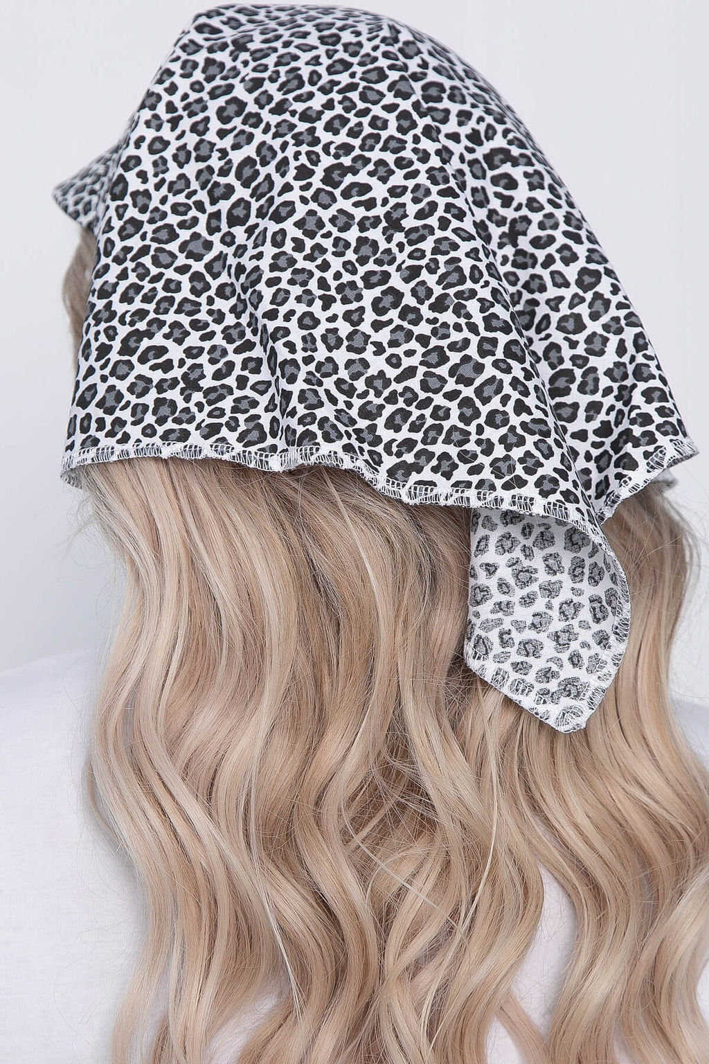 Косынка с козырьком (лео, ч/б) КК66 - Lt collection фото 2